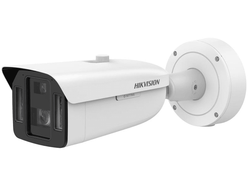 Hikvision Deepin View 2CD8A86G2 4+8MP Multi-Sensor Bullet Camera,Vari 10-50mm, Fixed 4mm, 5