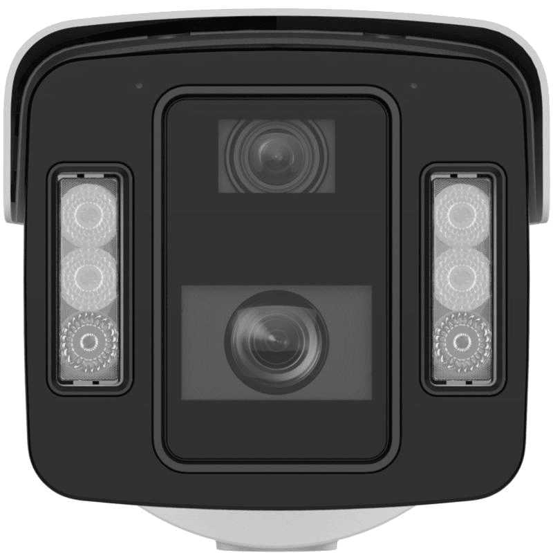 Hikvision Deepin View 2CD8A86G2 4+4MP Multi-Sensor Bullet Camera,Vari 8-32mm, Fixed 4mm, 5Y