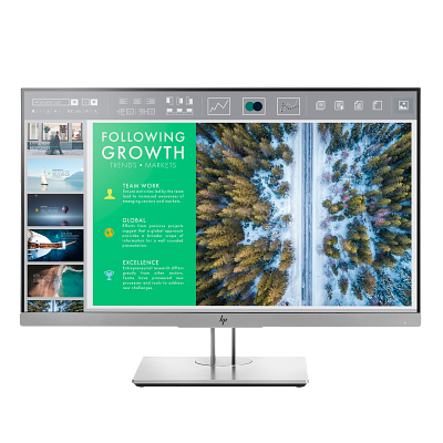 HP EliteDisplay E243 23.8-inch FHD 250 nits Hight Adjustable Business Monitor * used