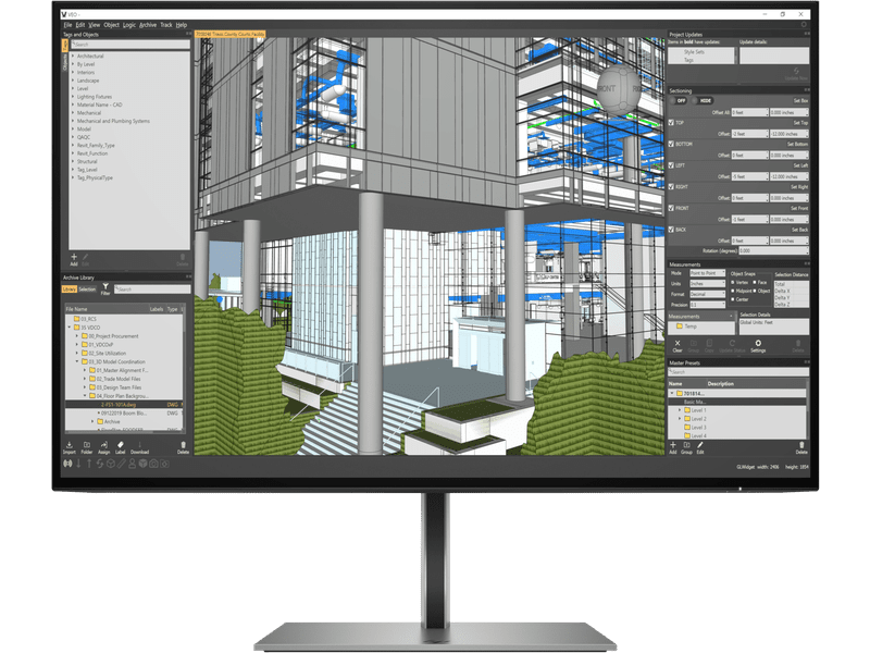 HP Z24N G3 24" IPS 16:10 350N Monitor