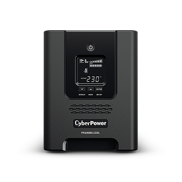 CyberPower PR3000ELCDSL Smart App 3000VA/2700W Professional Tower UPS
