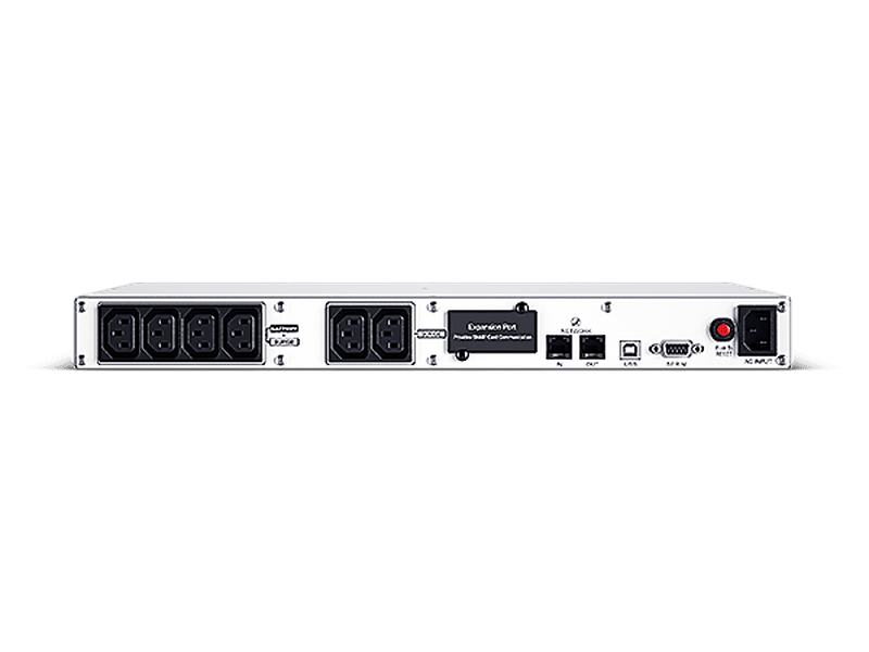 Cyberpower Smart App Office Rackmount Series LCD 1500VA 900W 1U Line Interactive UPS OR1500ERM1U