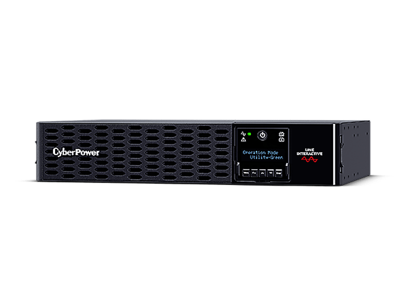 CyberPower PR1000ERTXL2UC Systems PRO LCD 1000VA/1000W 2U Line Interactive Rack/Tower Mountable UPS