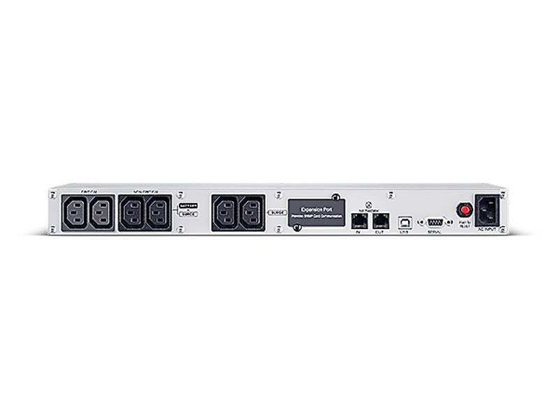 CyberPower PFC 1U Rackmount UPS LCD 600VA / 360W 1U Line Interactive UPS