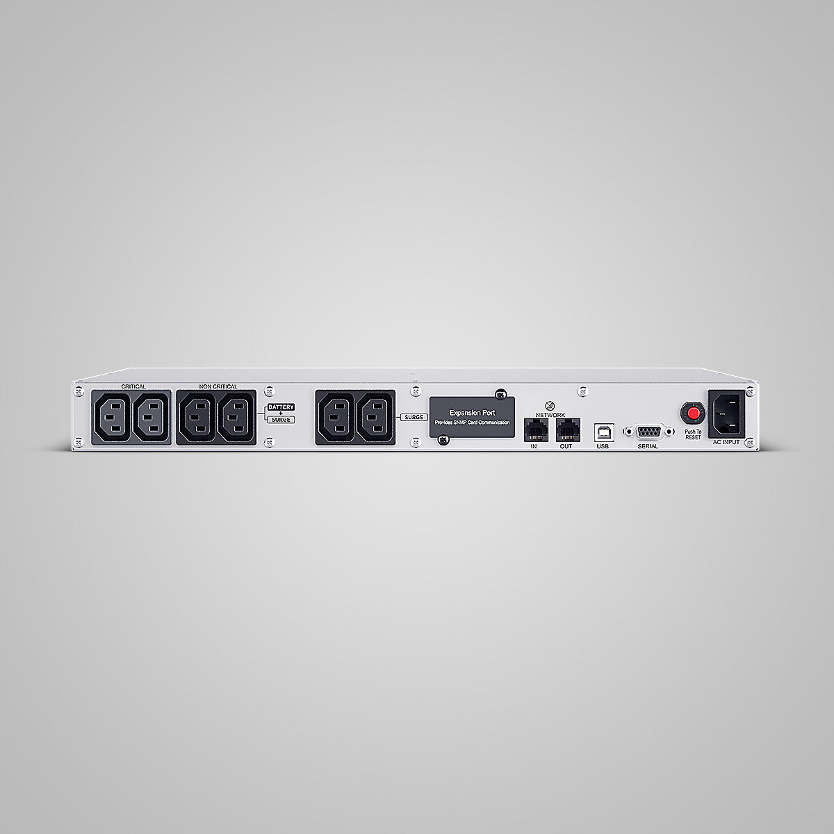 CyberPower Sinewave PFC 1U 1500VA/900W Line-Interactive Rackmount UPS CP1500EIPFCRM1U