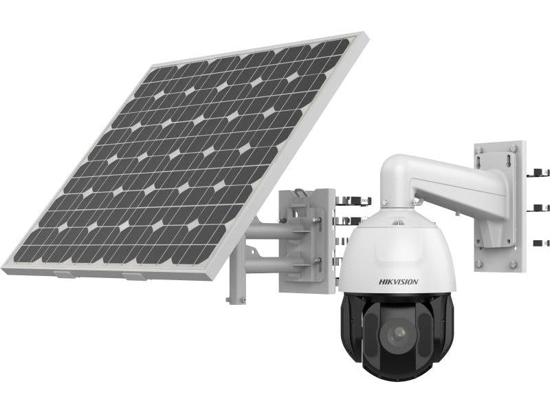 Hikvision Solar 2DE5425IWG-K-4G 4MP PTZ Camera, 25X Zoom,Vari 4.8-120mm,Pole Mount, IR 150M
