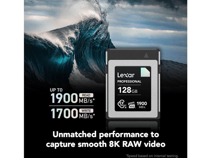 Lexar Professional CFexpress 2.0 Type B DIAMOND Series 128GB