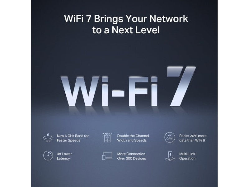 Mercusys MR47BE BE9300 TRI-BAND Wi-Fi 7 Router