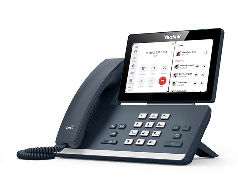 Yealink MP58 Zoom Edition Android 9.0 Phone, 7" Colour Touch Screen, HD Audio, Dual Gig Ports, Built in Bluetooth and WiFi, Native Zoom User EOL