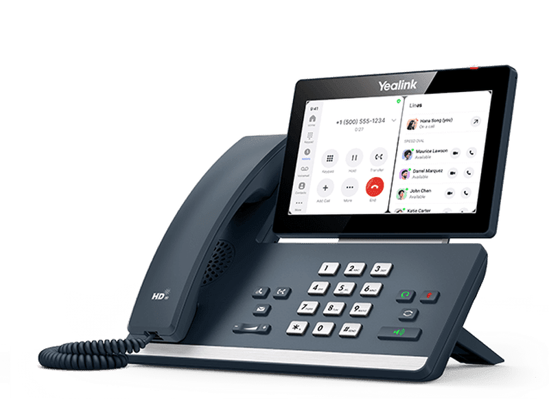 Yealink MP58 Zoom Edition Android 9.0 Phone, 7" Colour Touch Screen, HD Audio, Dual Gig Ports, Built in Bluetooth and WiFi, Native Zoom User EOL
