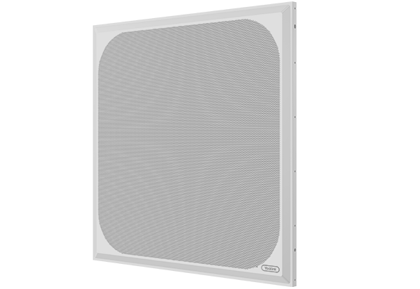 Yealink CM50 Dante Beamforming Ceiling Microphone, Premium Sound in Every Meeting Space, With 127 wide-range microphones, superior audio coverage