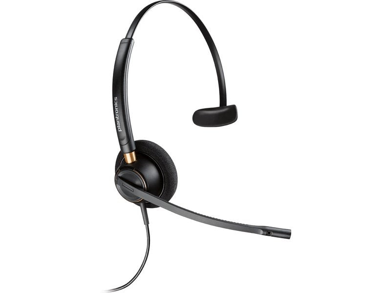 Plantronics EncorePro HW510D OTH Corded Mono Headset Digital Series