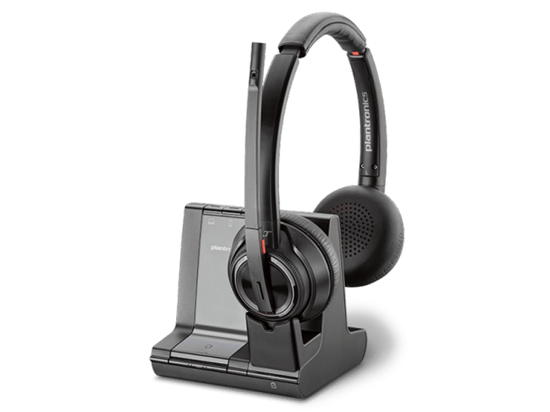 Plantronics Savi Office W8220 OTH Wireless MS Stereo DECT Headset USB-A