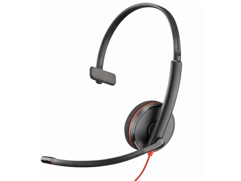 Plantronics BlackWire C3210 UC Mono Corded Headset USB-A