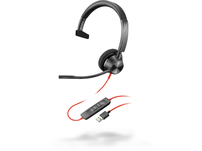 Plantronics BlackWire 3310 MS Mono Corded Headset USB-C