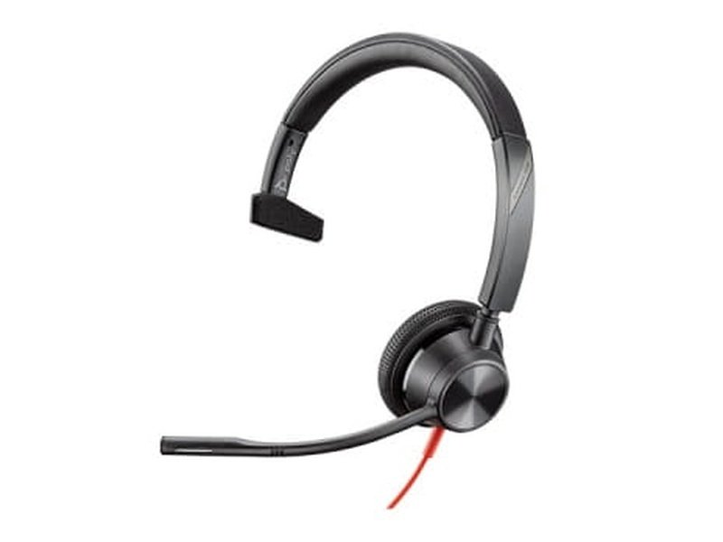 Plantronics BlackWire 3310 UC Mono Corded Headset USB-C