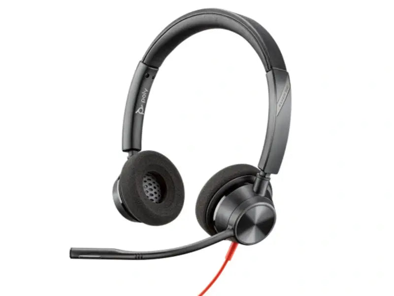 Plantronics BlackWire 3320 MS Stereo Corded Headset USB-C