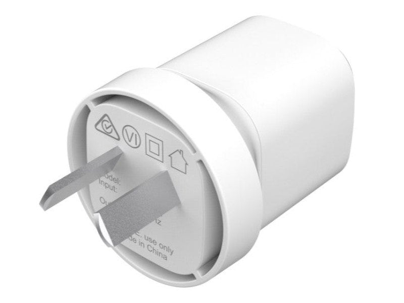 Comsol 12W Single Port USB-A Wall Charger White - WCN24WH