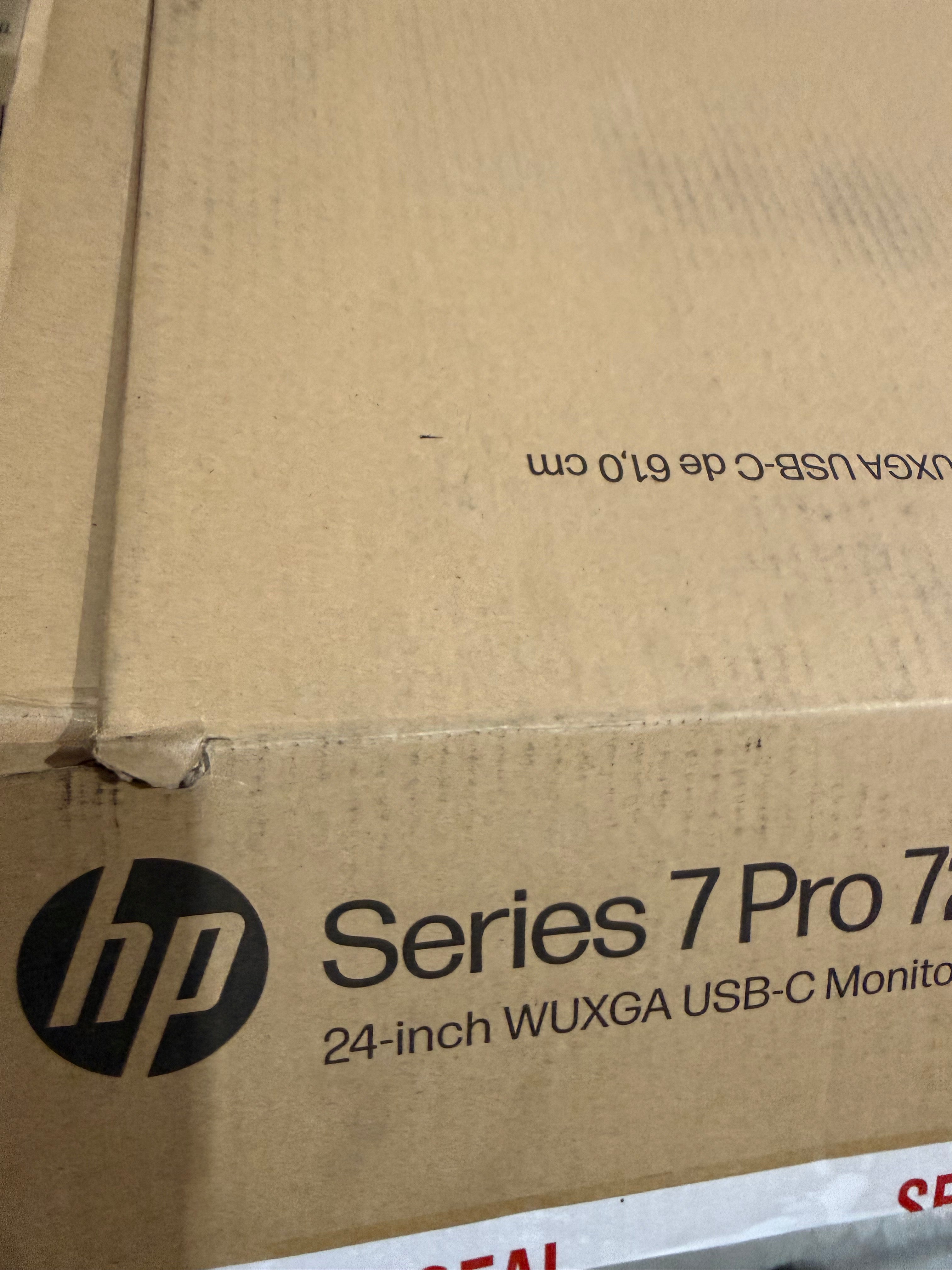 HP Series 7 Pro 24" 100Hz WUXGA 100W USB-C Monitor - 724pu DEMO