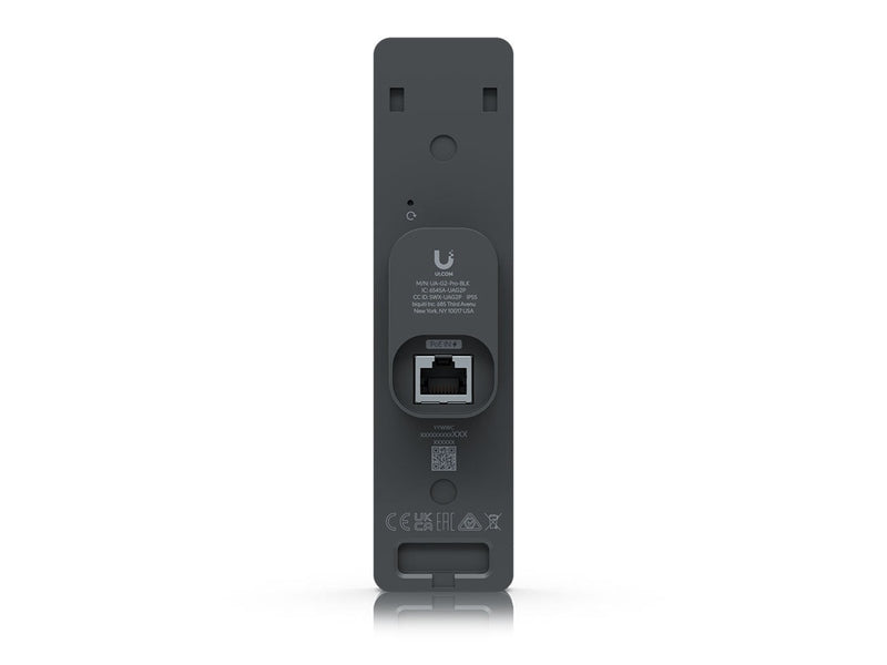 Ubiquiti UA-G2-PRO-BLACK UniFi Access Reader G2 Professional BLACK , 2-Way Intercom, Unlock Via NFC or Unifi Identity, IP55 Weather Resistance, Pin Unlock