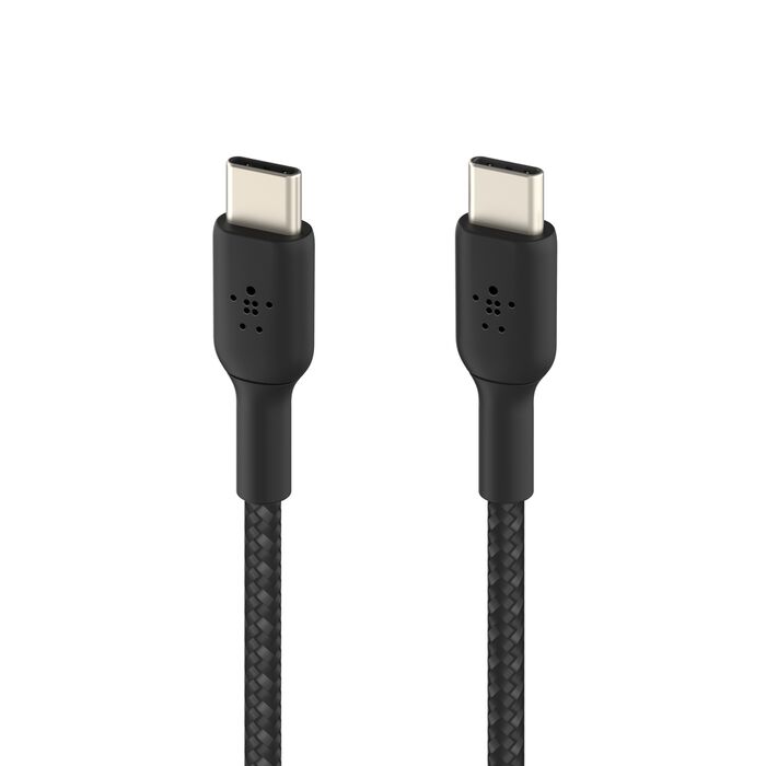 Belkin BoostCharge Braided USB-C to USB-C Cable 0.15M - Black