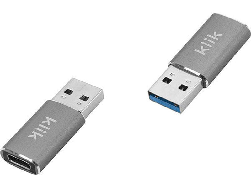 Klik USB-A Male to USB-C Female USB 3.0 Adapter