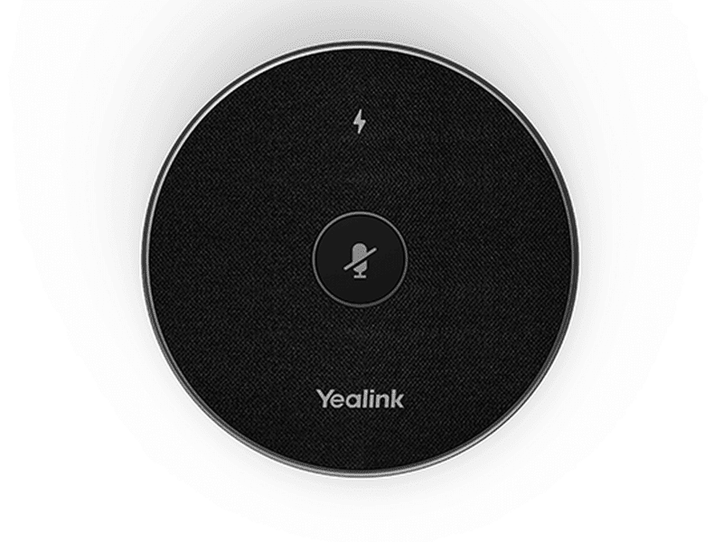 Yealink VCM36-W-PACKAGE Wireless Array Microphone, Charger Cradle, 5V/2A PSU, USB-C 1.2m