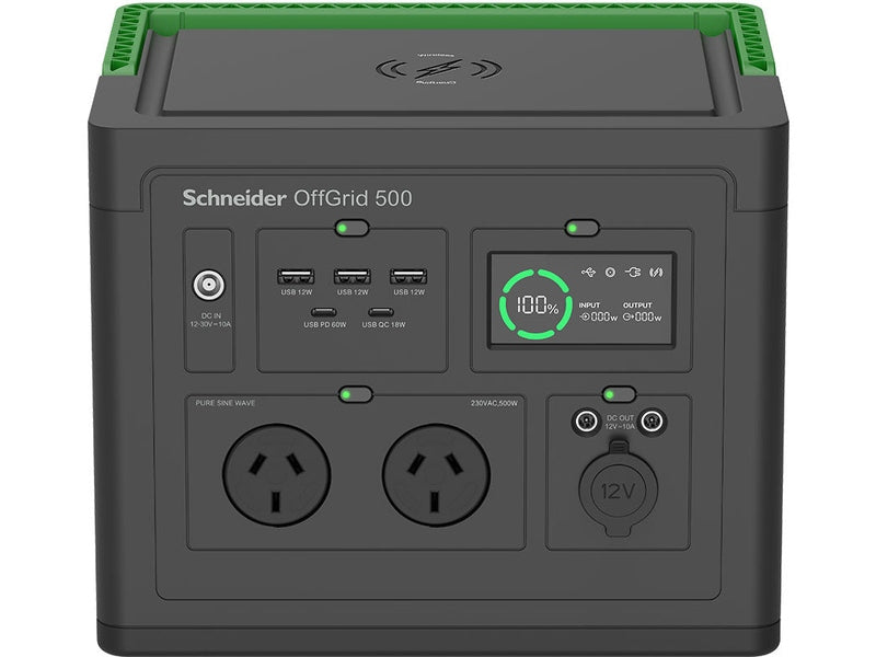 APC Schneider OffGrid Portable Power Station 500 - PPS500-AZ