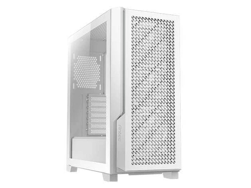Antec P20C White Mid Tower E-ATX Case, 4mm T/G Side Panel, No PSU