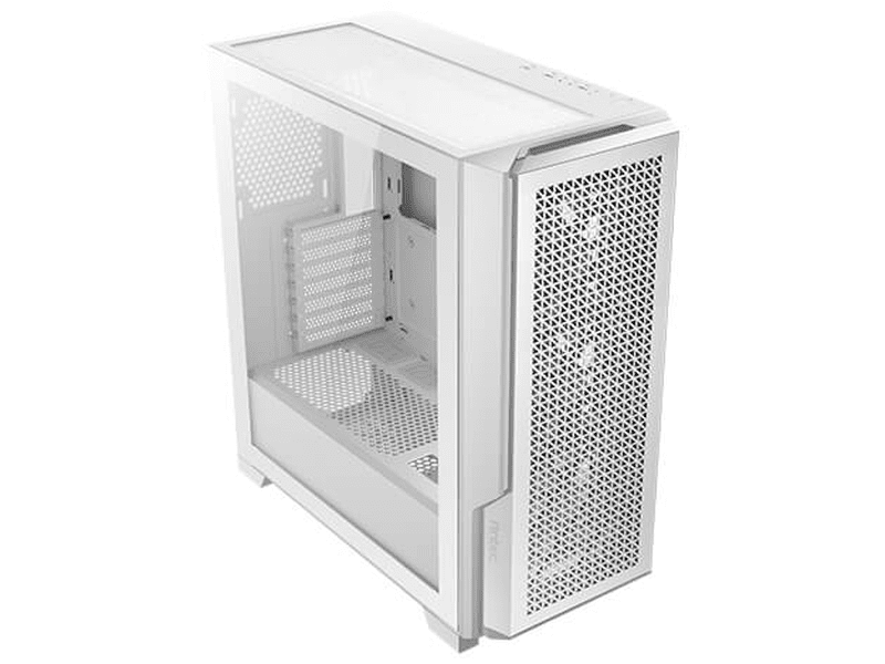 Antec P20C White Mid Tower E-ATX Case, 4mm T/G Side Panel, No PSU