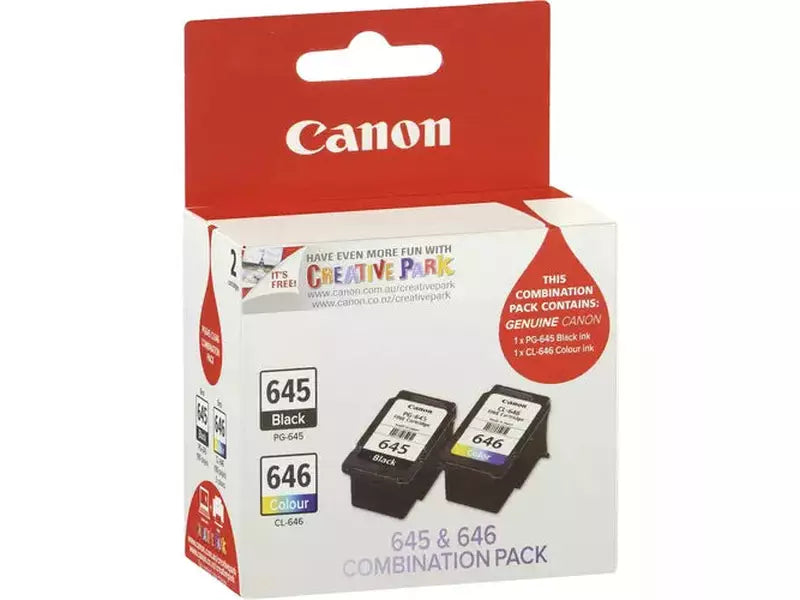 Canon PG645/CL646 Original Inkjet Ink Cartridge - Black, Colour - 2 / Pack - 180 Pages Black, 180 Pages Color