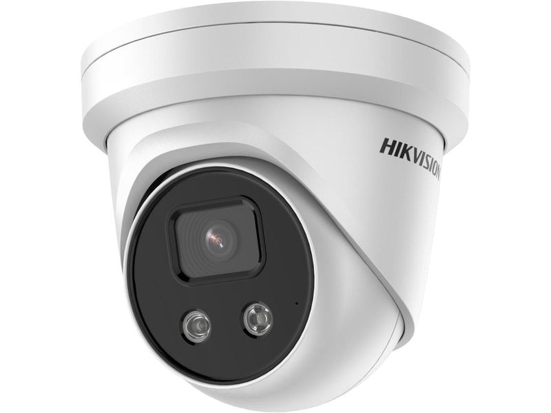 Hikvision Acusense 2CD2366G2-IU 6MP Turret Camera, Fixed 4mm, IR 30M, Mic, 3Yr
