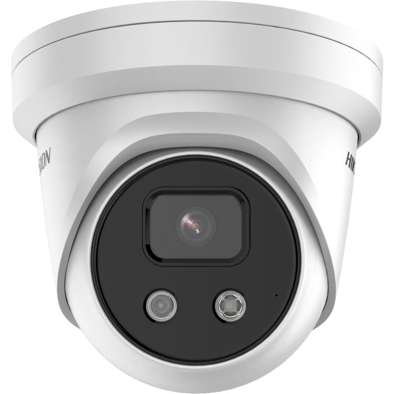 Hikvision Acusense 2CD2366G2-IU 6MP Turret Camera, Fixed 4mm, IR 30M, Mic, 3Yr