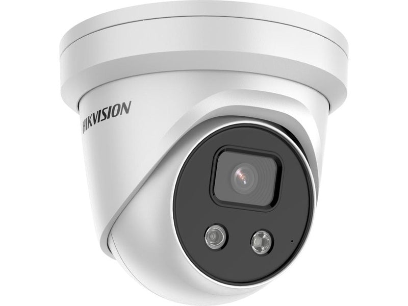 Hikvision Acusense 2CD2366G2-IU 6MP Turret Camera, Fixed 4mm, IR 30M, Mic, 3Yr