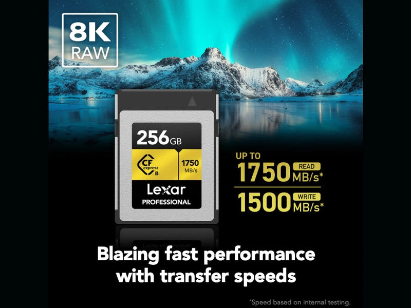 Lexar Professional Cfexpress Type B GOLD Series 256GB