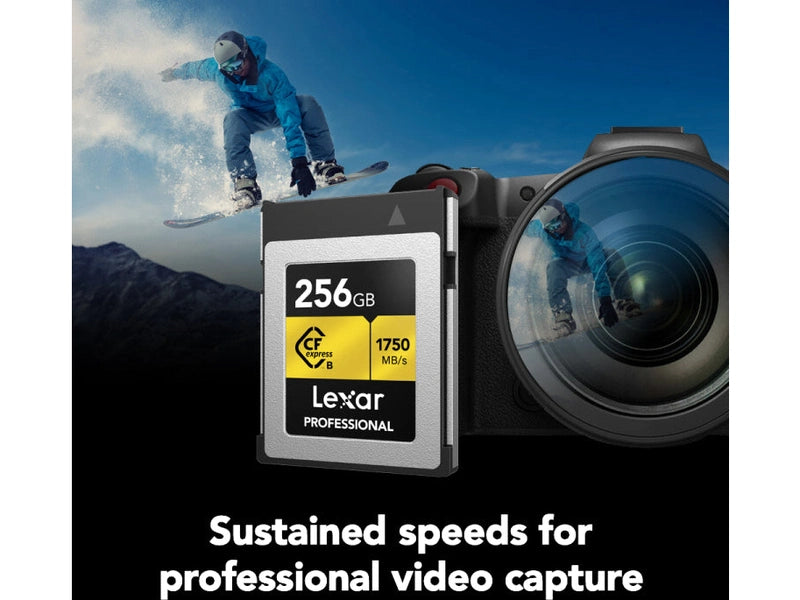 Lexar Professional Cfexpress Type B GOLD Series 256GB