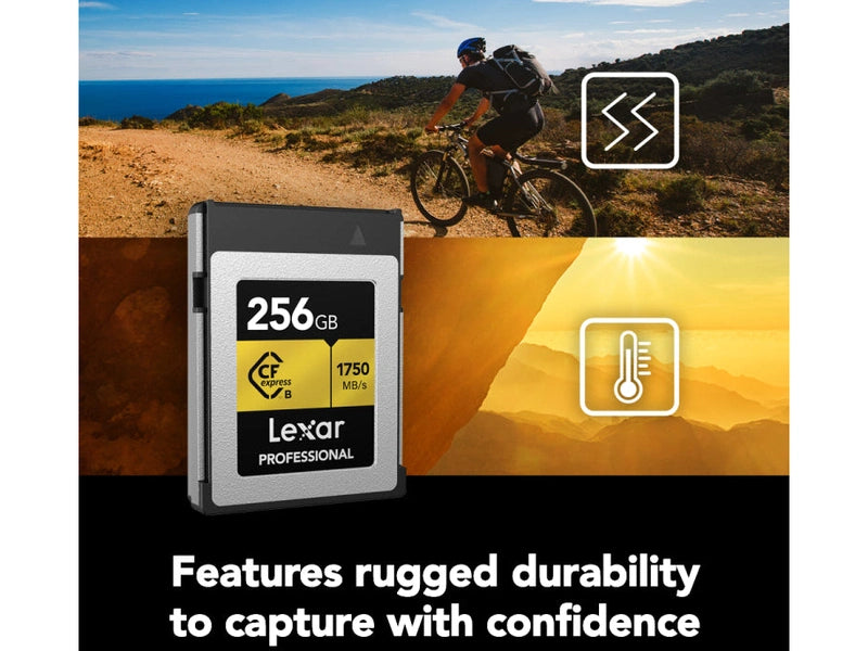 Lexar Professional Cfexpress Type B GOLD Series 256GB