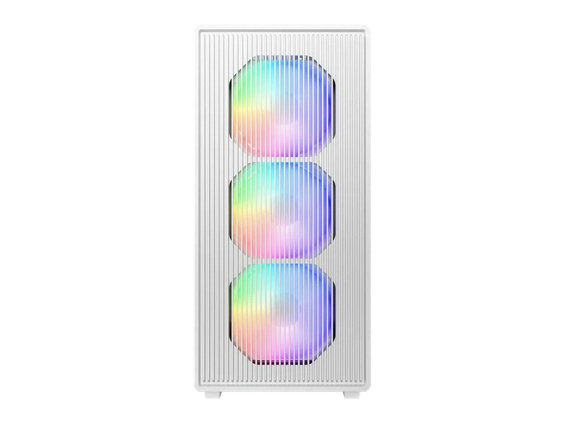 Cooler Master Elite 350 ARGB Micro-ATX Mini Tower Case - White
