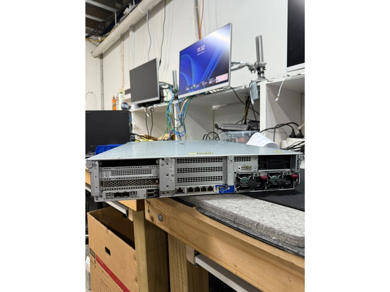 **Used/Refurbished** HPE ProLiant DL380 Gen10 8SFF Server 2x 6240 2.5Ghz 18-Core 256GB P408i-a 2x1600W PSU