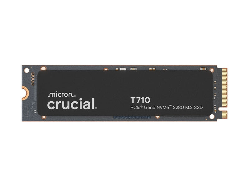 Crucial CT4000T710SSD8 T710 4TB PCIe Gen5 NVMe 2280 M.2 SSD