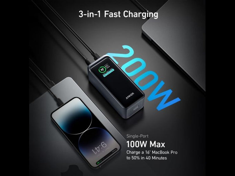 Anker Prime 20,000mAh 200W Portable Charger A1336011