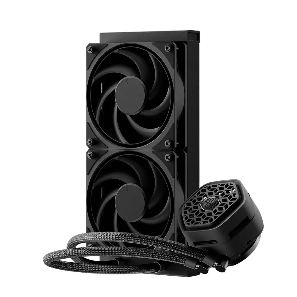 Cooler Master MasterLiquid Atmos II Stealth 240mm All-Black Non-LED AIO Liquid CPU Cooler