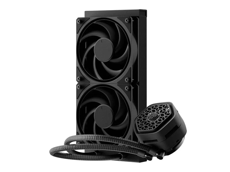 Cooler Master MasterLiquid Atmos II Stealth 240mm All-Black Non-LED AIO Liquid CPU Cooler