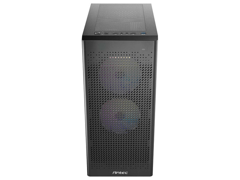 Antec NX500M ARGB Black Micro Mid Tower ATX Case, T/G Panel, NO PSU