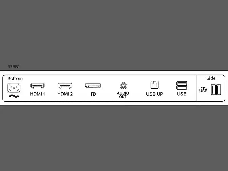Philips 328B1 31.5" 4K UHD VA Monitor with PowerSensor