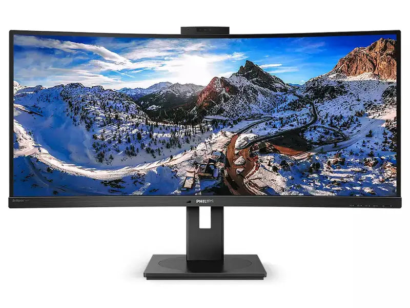 Philips 346P1CRH 34" Curved UltraWide LCD Monitor with USB-C