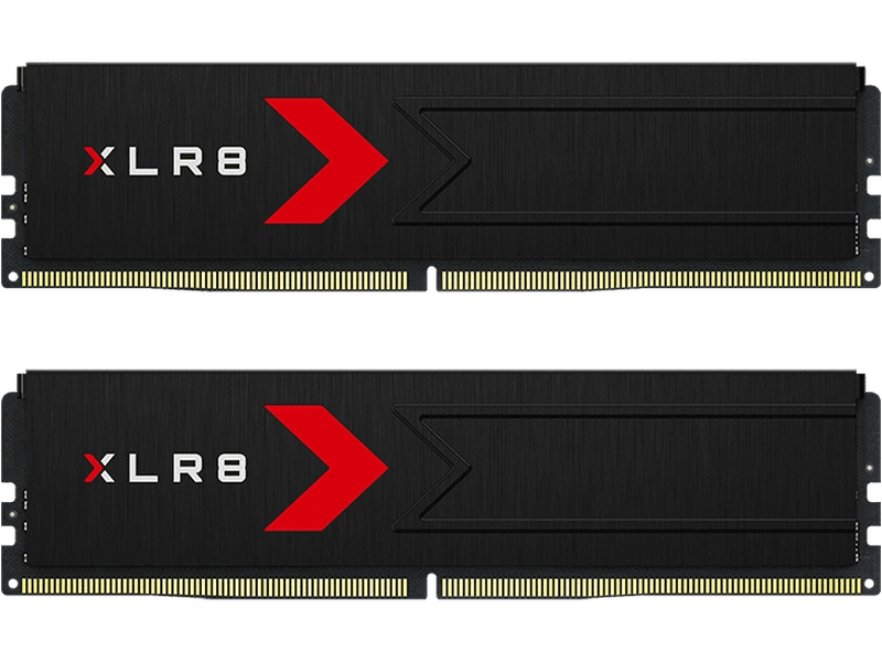 PNY MAKO RGB DDR5 6000 32GB 16Gx2 MD32GK2D5600030XR UDIMM,DDR5-6000-30/38/38/76,Single Side,1.35v,Black