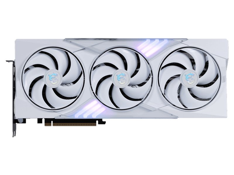 MSI GeForce RTX 5080 16GB GDDR7 GAMING TRIO OC WHITE Graphics Card