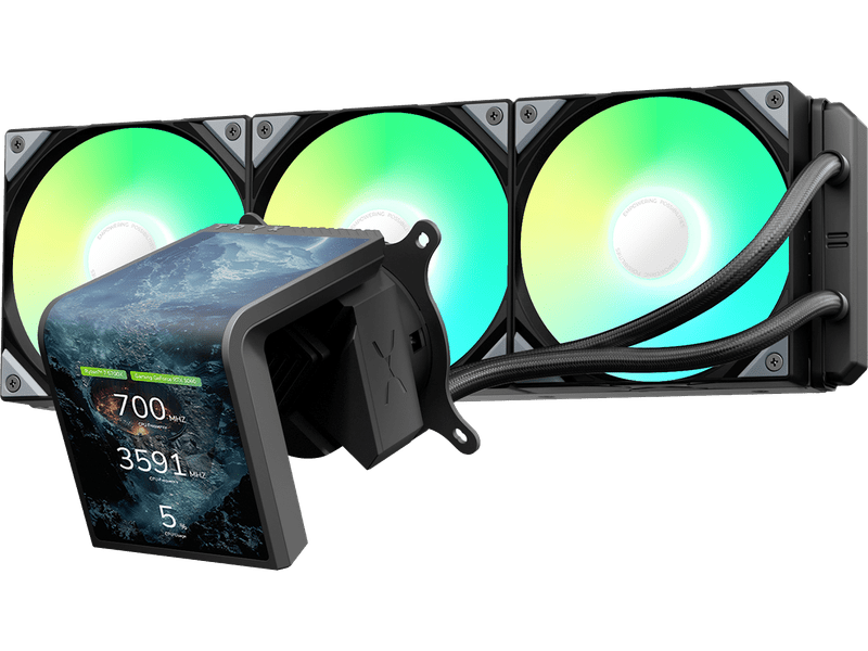 TRYX PANORAMA SE 360 ARGB Black AIO Liquid CPU Cooler