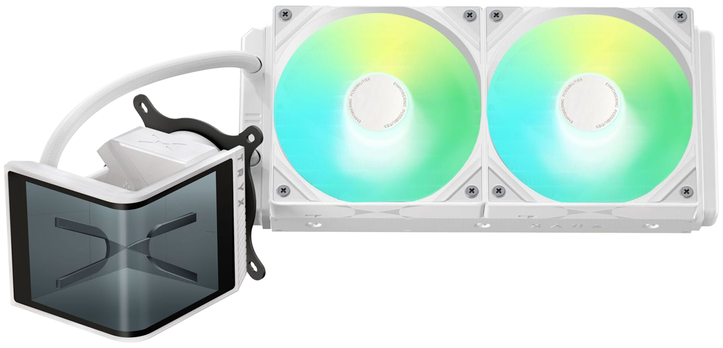 TRYX PANORAMA SE 240 ARGB White AIO Liquid CPU Cooler